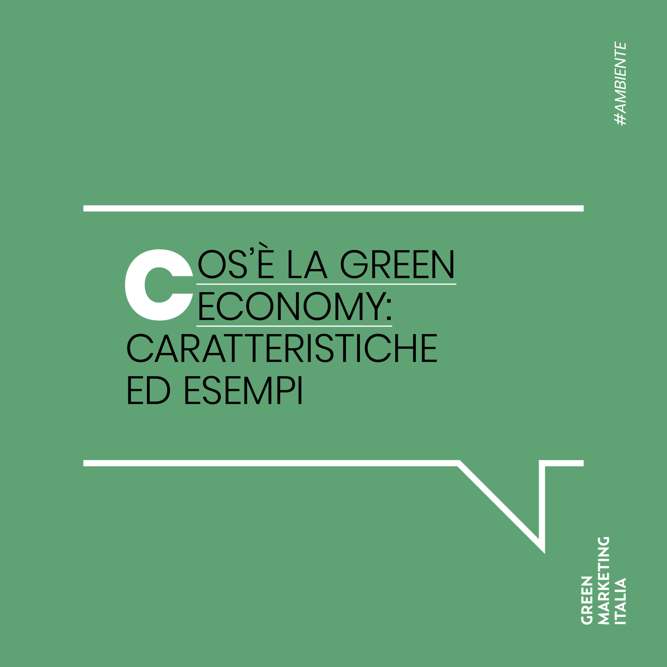 Cos'è la green economy
